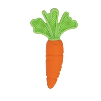 Nuby NanaNubs Banana Massaging Toothbrush and Carrot Teether - (2 Pack) Baby Teething Toys for 3+ Months - Image 7