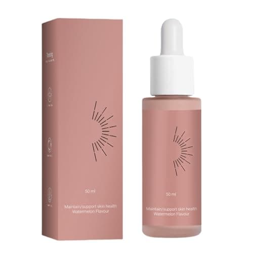 Sunless Tanning Drops To Drink, Drinkable Sunless Tanning Drops, Face Tanning, Moisturizing Bronzing Tanner for Face & Body, Toxin Free Tanner for Fake Tan - Image 1
