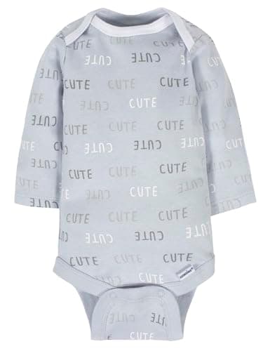 GerberUnisex Baby6 Pack Long-Sleeve Onesies BodysuitSheepPreemie - Image 3