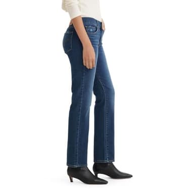 Levi's Womens Classic Straight (Also Available in Plus) Jeans, (New) The Clean Hem, 4 Short US - Image 2