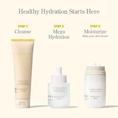 Beekman 1802 Oh Mega Milk Facial Oil - Hydrating Vitamin C & Niacinamide Serum - Repairs Skin Barrier & Reduces Dark Spots From Aging - Fragrance Free, Sensitive Skin Safe - Image 8
