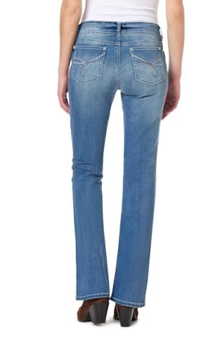 WallFlower Women's InstaStretch Luscious Curvy Bootcut Jeans, Jenny, 3 Short - Image 2