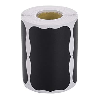 ONUPGO Chalkboard Labels-180pcs Waterproof Reusable Blackboard Stickers with 1 Liquid Chalk Marker for Mason Jars, Parties Decoration, Craft Rooms, Weddings, Storage, Organize Your Home & Kitchen - Image 2