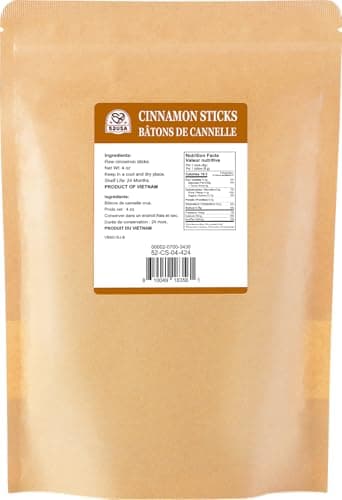 52USA Cinnamon Sticks, Cinnamon 4 oz (113g), Whole Cinnamon Sticks, 100% Raw, Kosher Certified, Gluten Free, Pure & Fresh Cinnamon, Perfect for Baking, Cooking & Beverages - Image 2