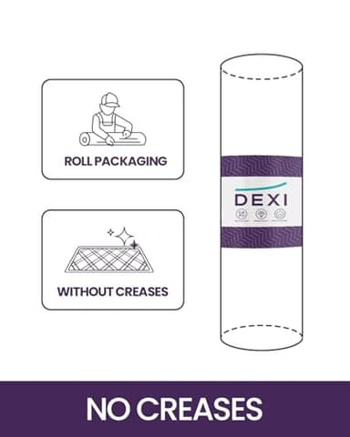 DEXI Front Door Entryway Mat Non Slip, 3x5 ft Large Washable Inside Entrance for House Floor Low Profile, Thin Entry Doormat Absorbent Dirt Trapper, Dark Grey - Image 8