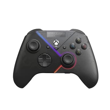 ASUS ROG Raikiri officially licensed Xbox controller, remappable buttons & triggers, 2 rear buttons, step & linear triggers, adjustable joystick sensitivity, 3.5mm jack with ESS DAC, for PC and Xbox - Image 1