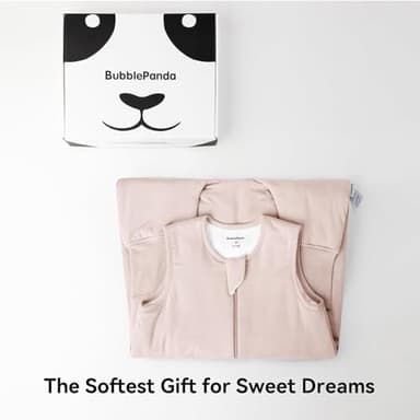 BubblePanda Rayon Made From Bamboo Toddler Sleep Sack with Feet 12-24 Months 2.5 Tog Winter Ultra Soft Warm Baby Sleep Bag Walker 1t-2t Quilted Thick Wearable Blanket with Legs 2-Way Zipper - Image 4