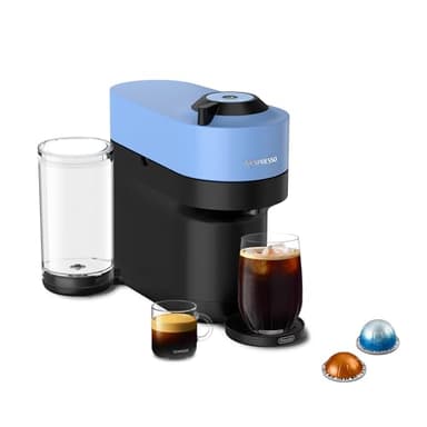 Nespresso Vertuo Pop+ Coffee and Espresso Machine by De'Longhi, Pacific Blue - Image 1