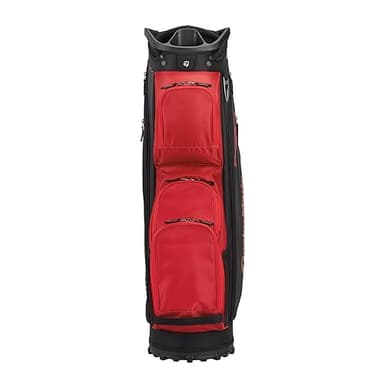 TaylorMade Golf 2023 Black/Red Classic Cart Golf Bag - Image 2