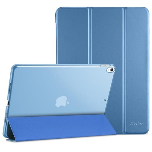 ProCase Smart Case for 10.5” iPad Air 3rd Generation 2019 / iPad Pro 2017, Slim Stand Cover with Translucent Frosted Back for iPad Air 3 -Newblue - Image 1
