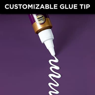 Aleene's Original Tacky Glue, Perfect for Crafts and DIY Projects, Dries Fast and Clear, .66 fl oz 3-Pack - Image 4