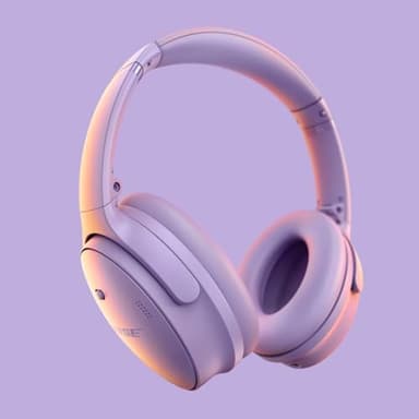 Bose QuietComfort Bluetooth Headphones, Wireless Headphones with Active Over Ear Noise Cancelling and Mic, Deep Bass, Up to 24 Hours of Playtime, Chilled Lilac - Limited Edition Color - Image 2