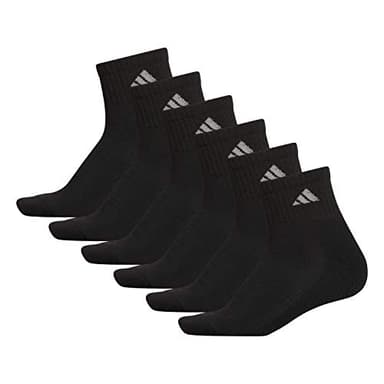 adidas Women's Ankle Socks, Athletic Cushioned Quarter Fit, 6-Pack, Durable, Comfortable, Cooling, with Compression - Image 7