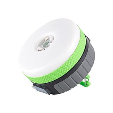 LIT-PaTH LED Camping Lantern, Rechargeable Light with Magnet Base, 2200 mAh, Survival Kit for Emergency, Hurricane, Outage, Medium Green, 1 Pack - Image 1