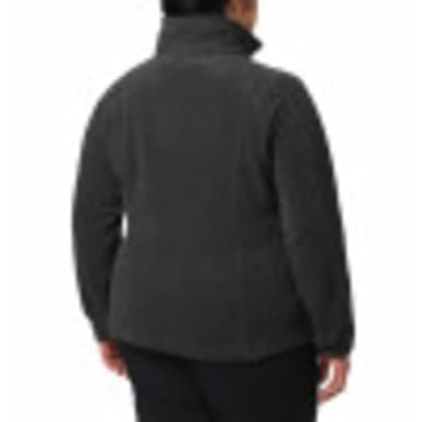 Columbia Womens Benton Springs Full Zip Fleece Jacket, Charcoal Heather, XX-Large - Image 8