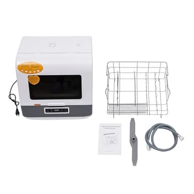 Countertop Dishwasher, 800W Countertop Compact Dishwashers, Automatic Portable Mini Dishwasher with Multiple Wash Programs & Bowl Basket for Apartments RVs - Image 9