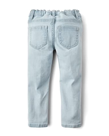 The Children's Place Baby Girls And Toddler Girls Basic Skinny Jeans,Blues Wash/Dk Indigo/Sky Wash 3 Pack,5T - Image 3