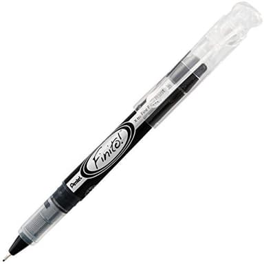 Pentel Finito! Porous Point Pen, Extra Fine Point Tip, Black Ink, Box of 12 (SD98-A) - Image 2