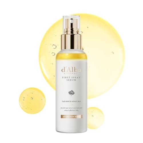 d'alba Piedmont Italian White Truffle First Spray Serum, Vegan Skin Care, Light-weight Face Moisturizer, Glow Serum for Radiant Skin, Non Comedogenic, All In One Mist, Korean Skin Care (3.38 fl oz.) - Image 1