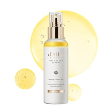 d'alba Piedmont Italian White Truffle First Spray Serum, Vegan Skin Care, Light-weight Face Moisturizer, Glow Serum for Radiant Skin, Non Comedogenic, All In One Mist, Korean Skin Care (3.38 fl oz.) - Image 1