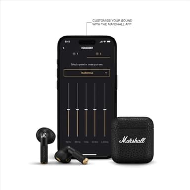 Marshall Minor IV True Wireless Earbuds - Black - Image 10