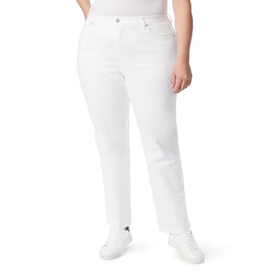 Gloria Vanderbilt womens Amanda Classic High Rise Tapered Jeans, Vintage White, 12 Short US - Image 1