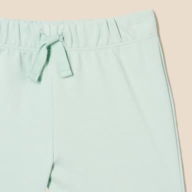 Amazon Essentials Unisex Babies' Cotton Pull-On Shorts, Pack of 3, Olive/Pale Mint Green/Navy, 18 Months - Image 4