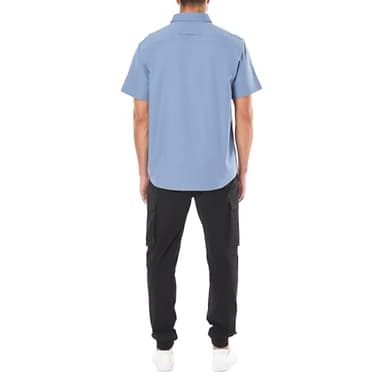 Smith's Workwear Men's Stretch Performance Pull-on Cargo Jogger, Black - Image 9