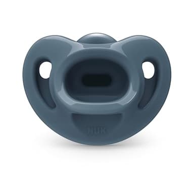 NUK Timeless Comfy Pacifier | 100% Silicone, One-Piece Design | BPA-Free, Gentle on Baby’s Skin | 5-Pack, for 0-6M - Image 11