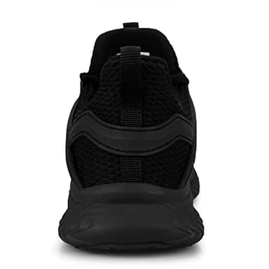 Abboos Women's Lightweight Walking Shoes Comfortable Tennis Athletic Workout Sneakers Sport Running Shoes for Women Black Size 9.5 - Image 5