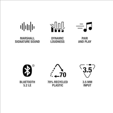 Marshall Acton III Bluetooth Home Speaker - Cream - Image 10