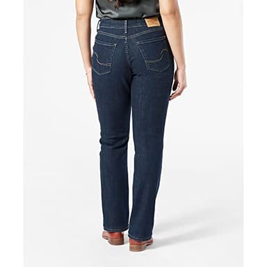 Levi Strauss Signature Gold Women's Modern Straight Jeans Mid-Rise Stretch Denim (Available in Plus Size), Angel Island, 14 Regular - Image 3
