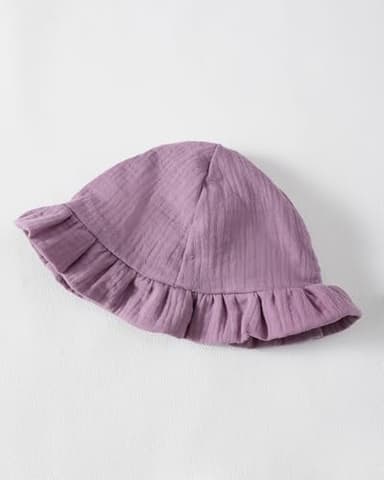 sweetabby 18 Months Girl Clothes Toddler Girl Dresses Linen Summer Outfit Girls White Grape Swing Dress Princess Ruffle Short Sleeve Sundress 18-24 Months - Image 9