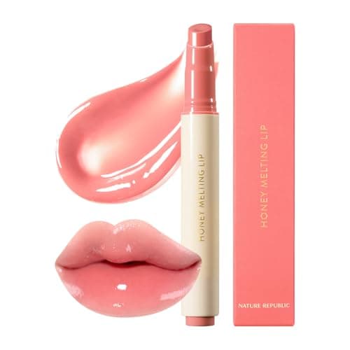 Nature Republic HONEY MELTING LIP (02 FIG) SOFT LIP STICK, Hydrating Gloss, Moisturizing balms, Sheer tint, Shine & Nude, Glowy Finish, korean make up - Image 1