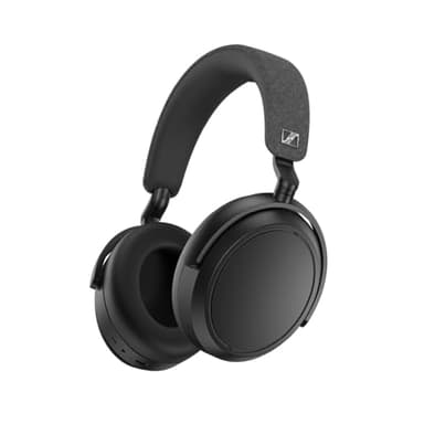 Sennheiser MOMENTUM 4 Wireless Headphones - Bluetooth Headset for Crystal-Clear Calls with Adaptive Noise Cancellation, 60h Battery Life, Lightweight Folding Design, Black - Image 1