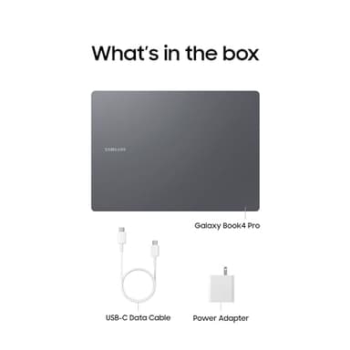 SAMSUNG 14" Galaxy Book4 Pro Business Laptop, Wi-Fi PC Computer, Windows 11 PRO, Intel Core 7 Ultra 155H / 16GB / 512GB, 3K AMOLED Touchscreen, 2024 Model, NP944XGK-KG3US, Moonstone Gray - Image 8