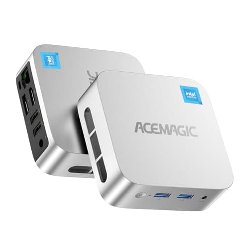 ACEMAGICIAN Mini PC Advanced CPU Twin Lake N150 up to 3.6GHz 16GB DDR4 RAM 256GB SSD Desktop Mini Computer Win 11 Pro (Beat N97/N95) Micro PC 4K Dual Display HDMI WiFi/BT Mini PC N150 for Home/Office - Image 1