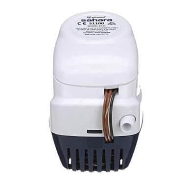 Attwood 4511-7 Sahara S1100 Automatic Bilge Pump, 1100 GPH, 12-Volt, 1.5-Amp Draw, ¾-Inch Interior Diameter Hose, 29-Inch Wire - Image 3
