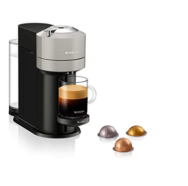Nespresso Vertuo Next Coffee and Espresso Maker by Breville, with Aeroccino Milk Frother, Light Grey - Image 2