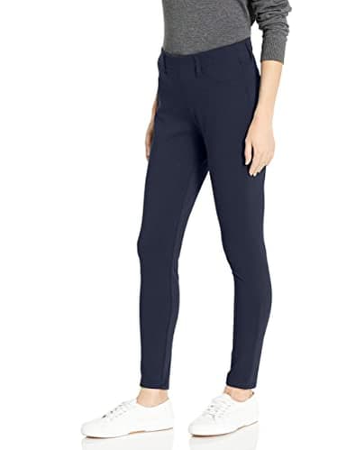 Amazon Essentials Women's Pull-On Stretchy Knit Jegging (Available in Plus Size), Navy, Large Long - Image 3