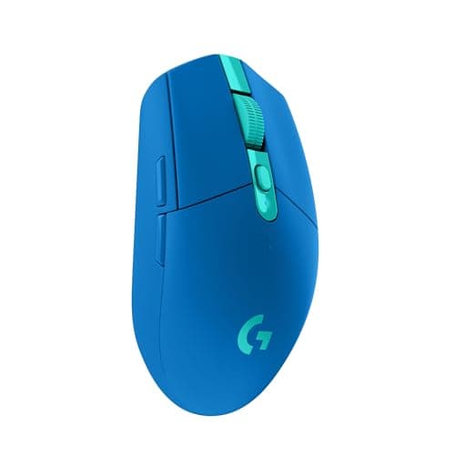 Logitech G305 LIGHTSPEED Wireless Gaming Mouse, Hero 12K Sensor, 12,000 DPI, Lightweight, 6 Programmable Buttons, 250h Battery Life, On-Board Memory, PC/Mac - Blue - Image 1