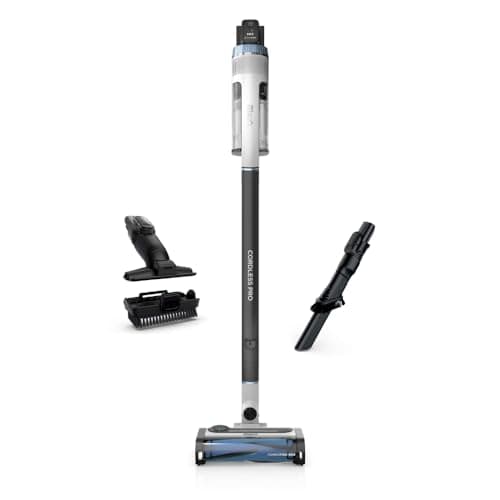Shark IZ562H Cordless Pro Vacuum with Clean Sense IQ and Odor Neutralizer, PowerFins Plus Brushroll, Includes Duster Crevice & Pet Tool, Up to 40 Minute Runtime, Light Blue, Without MultiFLEX - Image 1