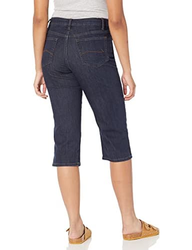 Lee Women's Relaxed Fit Capri Jean, Lagoon, 18 - Image 4