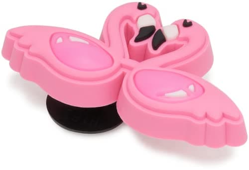 Crocs Animal Shoe Charms | Jibbitz, Flamingo Sunnies, One Size - Image 1