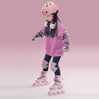 SWAY Adjustable Inline Skates for Kids, Teens and Adults, All Wheels Light Up High Performance Roller Skates for Boys and Girls Ideal for Roller Skate (Purple, Large-Youth & Adult（4-7 US）) - Image 7