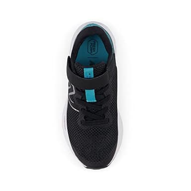 New Balance Baby Fresh Foam Arishi V4 Hook and Loop Running Shoe, Black/Virtual Blue/Phantom, 3 Wide US Unisex Infant - Image 5
