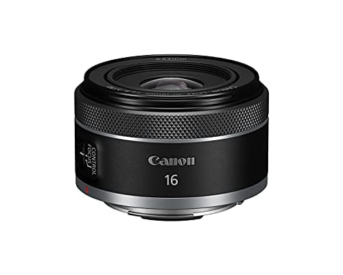 Canon RF16mm F2.8 STM Lens, Ultra Wide-Angle, Fixed Focal Length Prime Lens, Compatible with EOS R Series Mirrorless Cameras, Black - Image 1