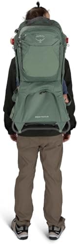 Osprey Poco Premium Child Carrier Backpack – Deluxe Kid Carrier for Hiking with Built-in Sunshade, Removable Daypack, and Adjustable Fit – Premium Comfort for Parent and Child, Koseret Green - Image 11