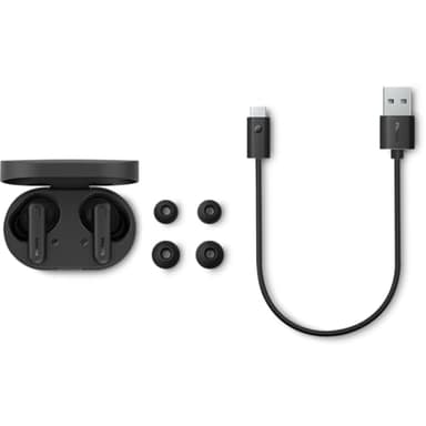 PHILIPS TAT1108 Wireless Earbuds,True Wireless Headphones,Powerful Bass with 6 mm Driver,Clear Call with AI Mic,15-Hour Battery Life,Bluetooth v5.3,IPX4 Rating,Ergonomic Design for Comfort,Black - Image 9