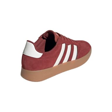 adidas Men's Barreda Sneaker, Preloved Ruby/Off White/Collegiate Green, 11 - Image 2